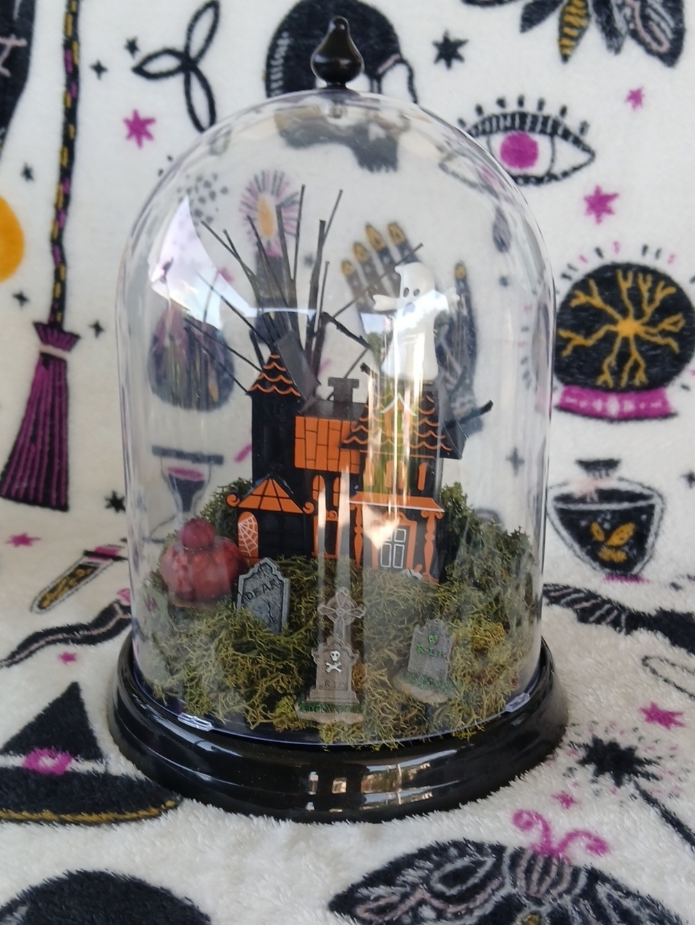 Hyde And Eek Light Up Haunted House Cloche